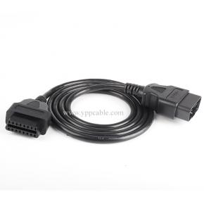 Car OBD extension cable male to female 16 core energized 16PIN OBD2 diagnostic tool extension cable 1.5 meters
