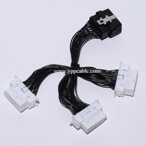 Toyota obd2 wiring harness/interface/expansion one-part-three conversion cable Suitable for use with multiple OBD devices