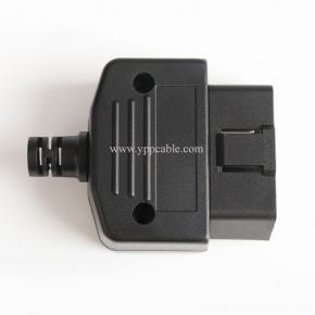 Automotive OBD2 male connector Plug+Shell+Cable+Screw OBD Plug J1962M