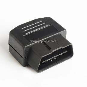 Automotive OBD2 Male Shell Connector OBD Plug+Shell+Screw J1962M No Outlet